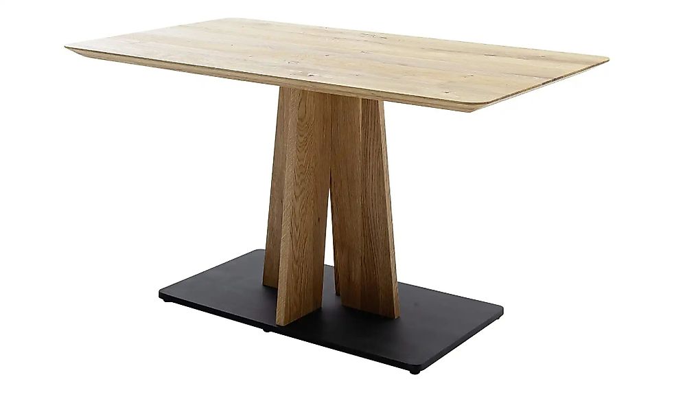 Woodford Säulentisch aus Massivholz Alma ¦ holzfarben ¦ Maße (cm): B: 80 H: günstig online kaufen