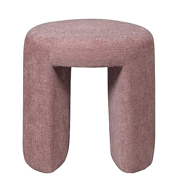 Sitzhocker Polsterhocker in Rosa mit Schaumstoffpolsterung (2er Set) günstig online kaufen