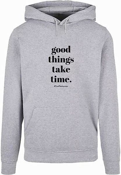 Merchcode Kapuzensweatshirt Merchcode Herren Good Things Take Time Basic Ho günstig online kaufen