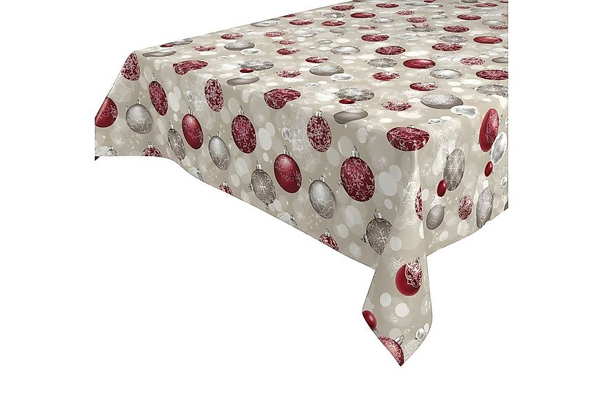 Beautex Tischdecke Wachstuchtischdecke abwischbar Tischdecke RUND ECKIG, We günstig online kaufen