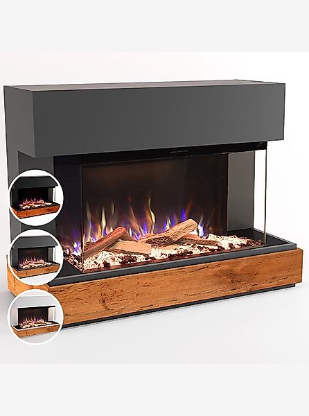 GLOW FIRE Elektrokamin Curie E-Motion 3D, günstig online kaufen