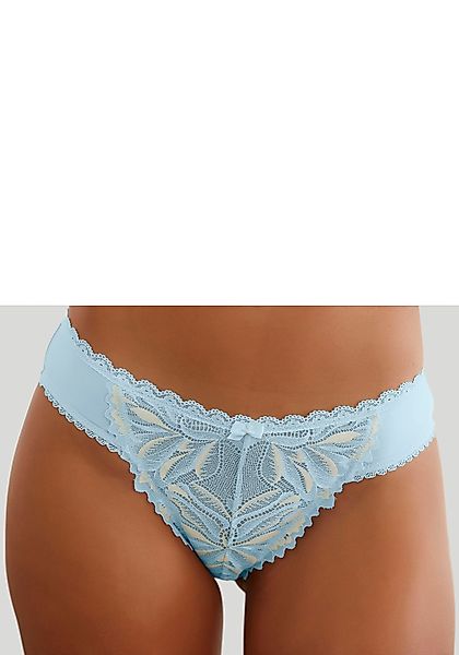 LASCANA Rioslip, mit extravaganten Spitzen-Details günstig online kaufen