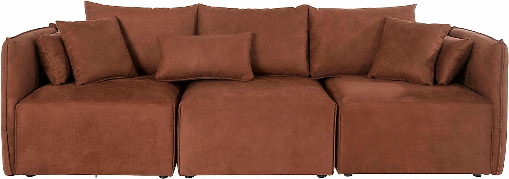 OTTO home 3-Sitzer "Nöre" 3 Teile, in vielen Bezugsqualitäten und Farben s. günstig online kaufen