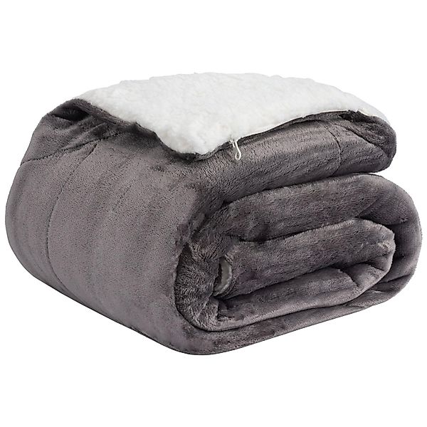 Wohndecke Cloudy Decke Kuscheldecke warm Sherpa günstig online kaufen