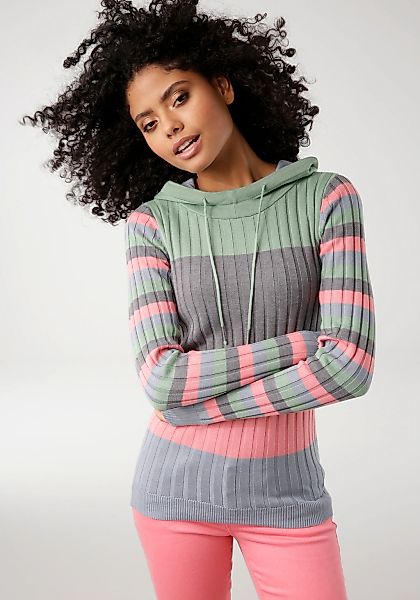 KangaROOS Kapuzenpullover mit trendigem Colorblocking in günstig online kaufen