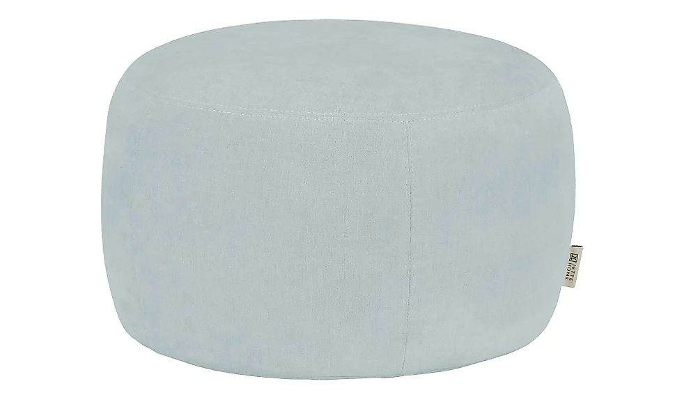 Jette Home Hocker  Jette Round ¦ blau ¦ Maße (cm): B: 60 H: 60 Polstermöbel günstig online kaufen