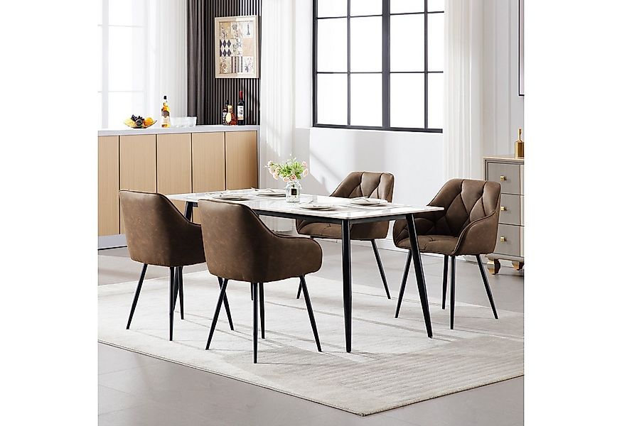 Woltu Polsterstuhl (Set, 2 St), Esszimmerstühle Ergonomisches Design Stuhl günstig online kaufen