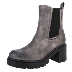Ital-Design Trendige Chelsea-Boots mit Blockabsatz für günstig online kaufen