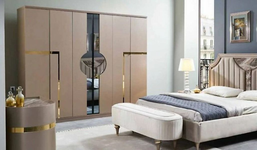 JVmoebel Kleiderschrank Kleiderschrank Luxus Schrank Schlafzimmer Möbel Ita günstig online kaufen