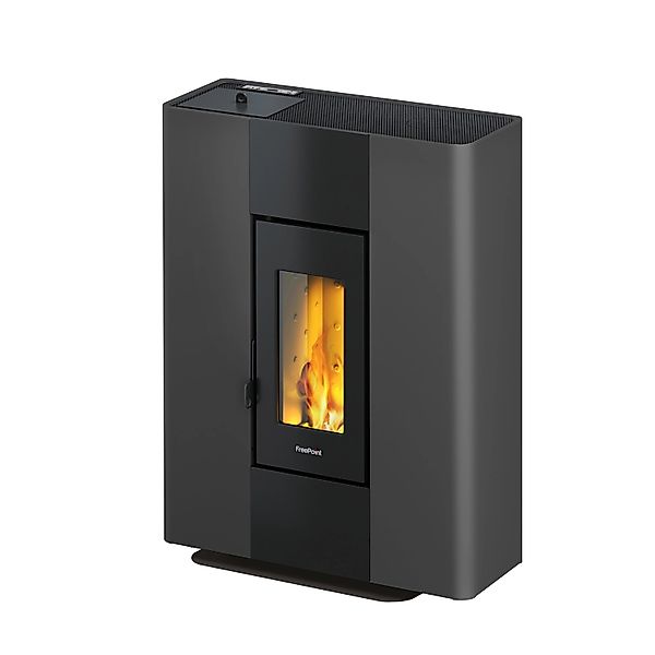 Freepoint Pelletofen Roxy Stand FreePoint Pelletofen Roxy Stahl Anthrazit 7 günstig online kaufen