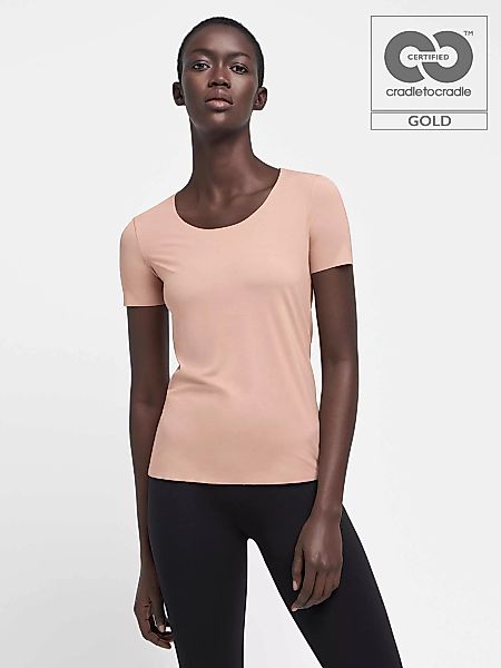 Wolford - Aurora Pure Shirt, Frau, rose tan, Größe: M günstig online kaufen