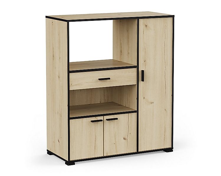 habeig Küchenregal Küchenschrank 955 Schrank Küchenregal Küchenmöbel Single günstig online kaufen