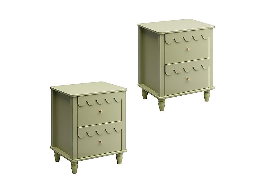 UEV Nachttisch 2er Set, Kinder Nachtschrank, Beistellschrank (Nachtkommode günstig online kaufen