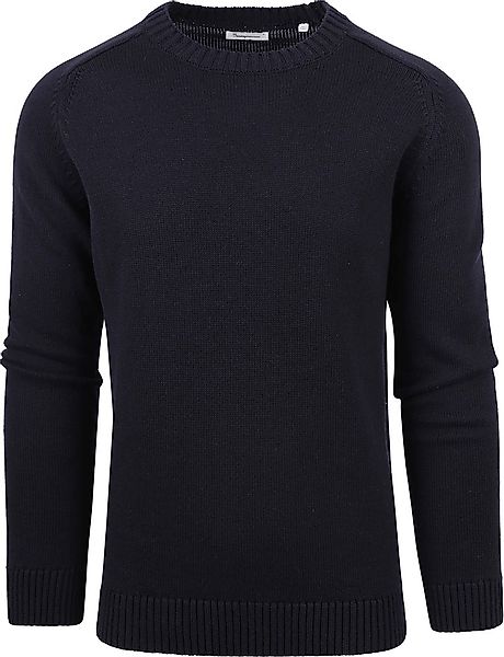 KnowledgeCotton Apparel Pullover Navy - Größe L günstig online kaufen