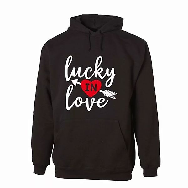 G-graphics Hoodie Lucky in love mit trendigem Frontprint, Aufdruck auf der günstig online kaufen