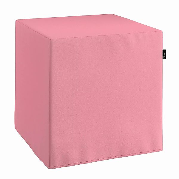 Bezug für Sitzwürfel, rosa, Bezug für Sitzwürfel 40 x 40 x 40 cm, Loneta (1 günstig online kaufen
