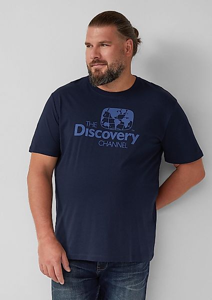 s.Oliver Kurzarmshirt T-Shirt T-Shirt mit Discovery™-Print günstig online kaufen