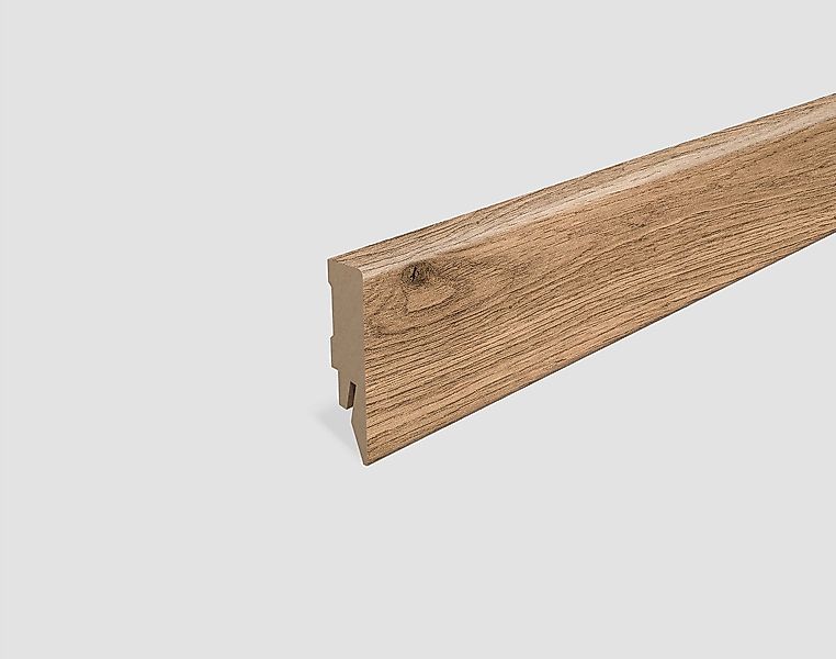EGGER Sockelleiste Eiche dunkelbraun L606, L: 240 cm, H: 5.8 cm, 1-St., 2,4 günstig online kaufen