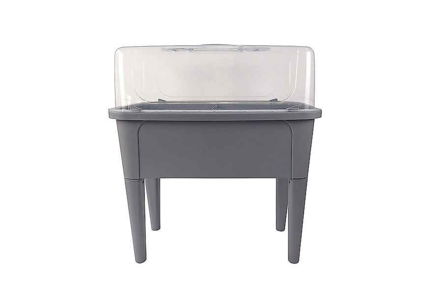 HTI-Living Hochbeet Hochbeet Nessa mit Frühbeetabdeckung Grau (Stück, 1 St. günstig online kaufen