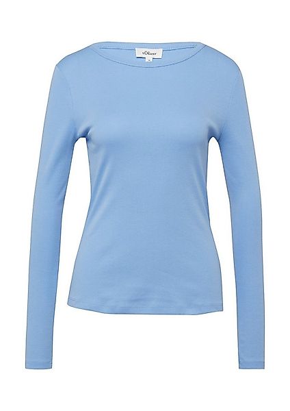 s.Oliver Langarmshirt T-Shirt Longsleeve im Slim Fit günstig online kaufen