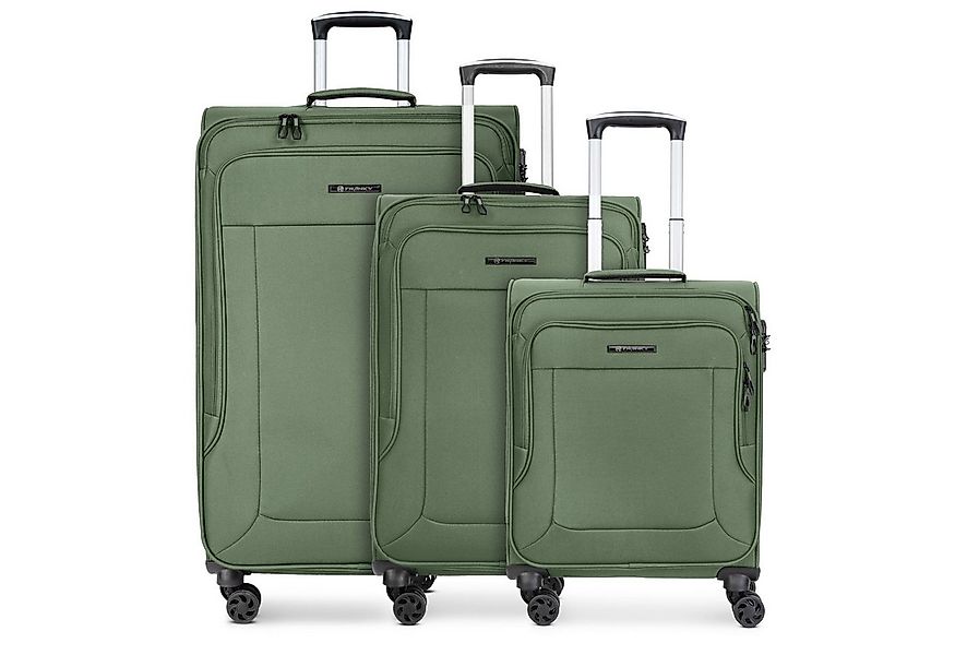 Franky Trolleyset Melbourne 3.0, 4 Rollen, (3-teilig, 3 tlg), Polyester günstig online kaufen