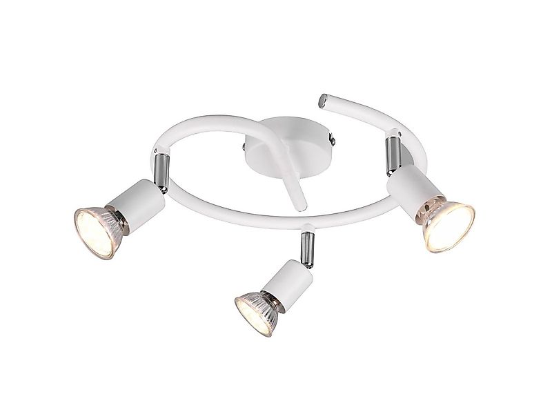 Reality Leuchten LED Deckenstrahler, LED wechselbar, Warmweiß, innen Decken günstig online kaufen