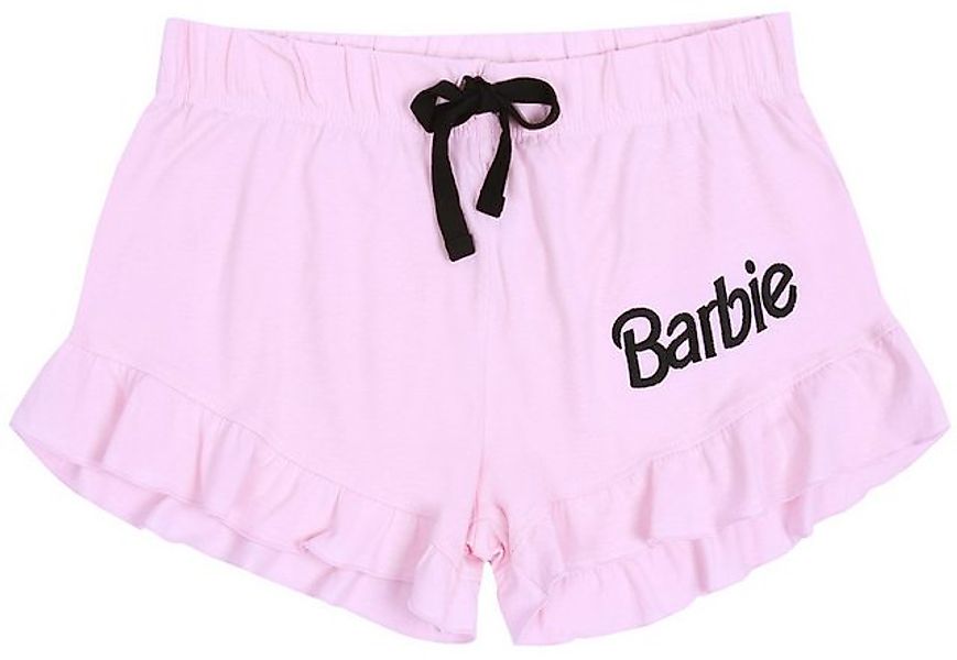 Sarcia.eu Shorts Rosa Schlafshorts mit Rüschen Barbie XS günstig online kaufen