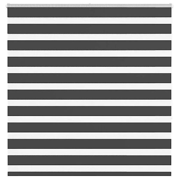 vidaXL Doppelrollo Schwarz 140x150 cm Stoffbreite 135,9 cm Polyester 401424 günstig online kaufen