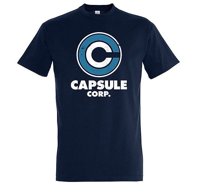 Youth Designz T-Shirt Capsule Corp Herren Shirt mit trendigem Frontprint günstig online kaufen