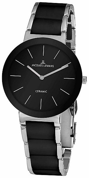 Jacques Lemans Quarzuhr Monaco Schwarz günstig online kaufen