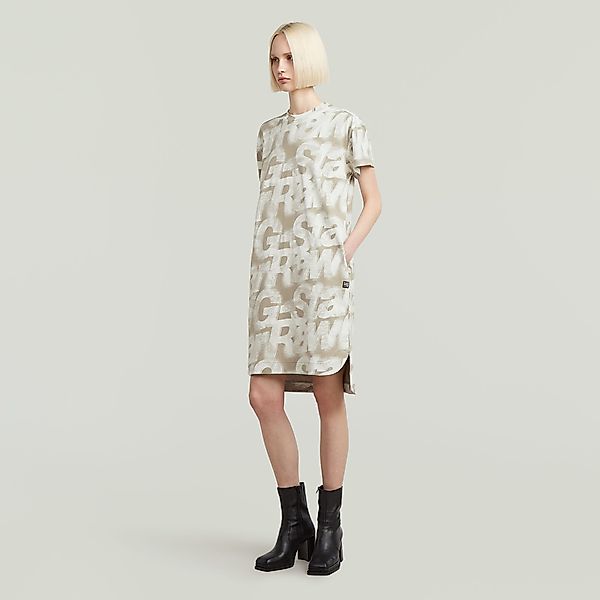 G-STAR Shirtkleid Printed loose t-shirt dress günstig online kaufen