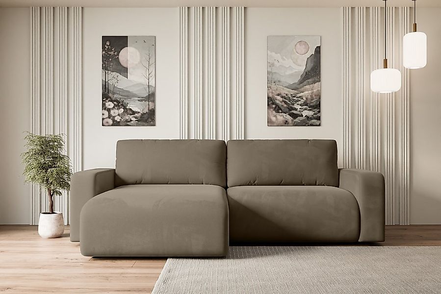 ALTDECOR Ecksofa KLEEA-L, Couch mit Schlaffunktion, Wohnzimmer - Wohnlandsc günstig online kaufen