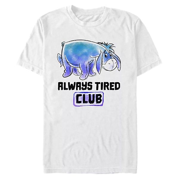 Disney - Winnie Puuh - Eeyore Tired Club - Männer T-Shirt günstig online kaufen