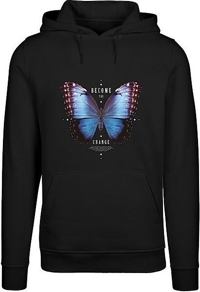 Mister Tee Kapuzenpullover Become The Change Butterfly Hoody günstig online kaufen