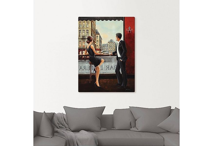 Artland Wandbild Bar, Bar & Lounges (1 St), als Alubild, Leinwandbild, Post günstig online kaufen