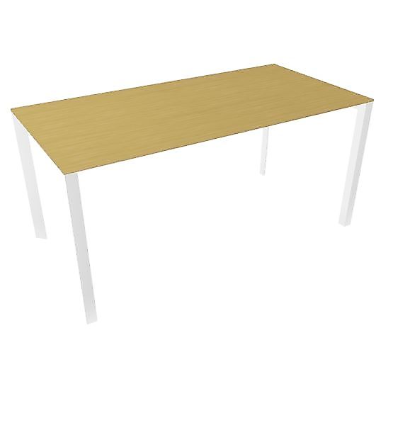 Profilo Konferenztisch 80x160 cm Laminierte Platte Eiche natur günstig online kaufen