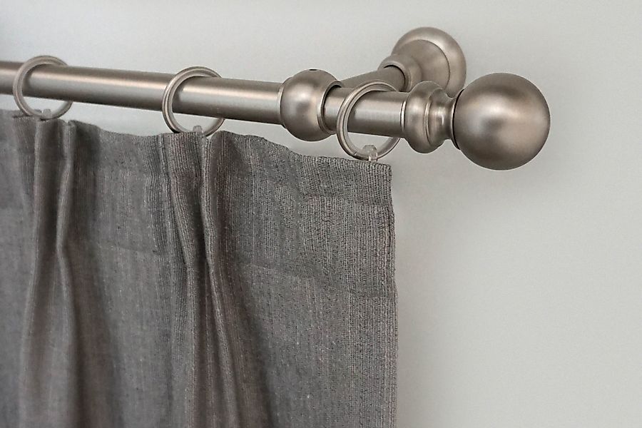 GARESA Gardinenstange "ANDREA" Ø 20 mm 1 läufig-läufig Wunschmaßlänge;Träge günstig online kaufen