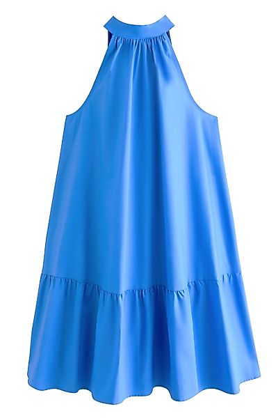 Next Minikleid Ärmelloses, gestuftes Neckholder-Minikleid (1-tlg) günstig online kaufen