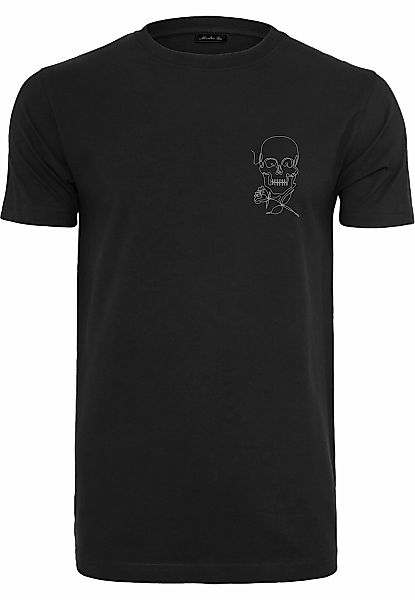 MisterTee T-Shirt "MisterTee Herren Skull One Line Tee", (1 tlg.) günstig online kaufen