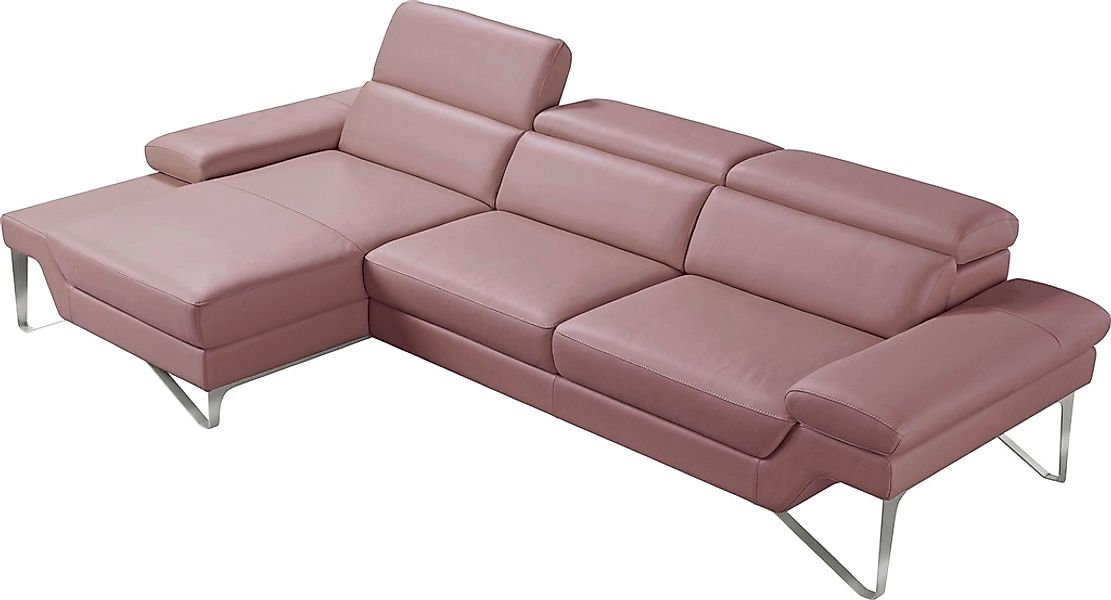 Egoitaliano Ecksofa »Princess, elegantes Designsofa mit erstklassigem Sitzk günstig online kaufen