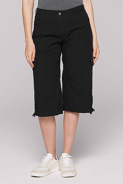 SOCCX Shorts mit Bindeband am Saum günstig online kaufen