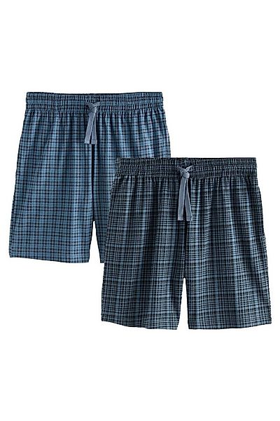 Next Pyjamahose Karierter, 2-teiliger Schlafanzug mit Shorts (2-tlg) günstig online kaufen