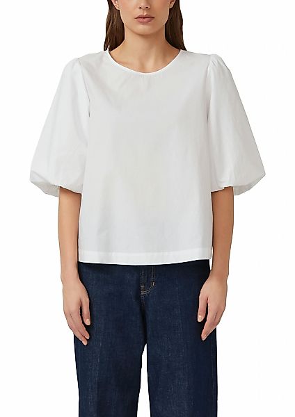 s.Oliver Schlupfbluse mit weitem Hallbarm und Knopfvershcluss günstig online kaufen