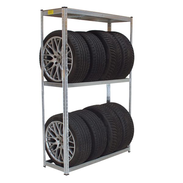 TRUTZHOLM Steckregal Reifenregal für 8 Räder günstig online kaufen