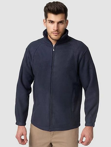 Egomaxx Hoodie Fleece Jacke Full Zip Sweatshirt Übergangsjacke ohne Kapuze günstig online kaufen