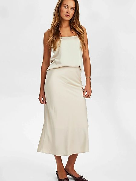 nümph Midirock "Nümph Skirt NUIVORY" günstig online kaufen