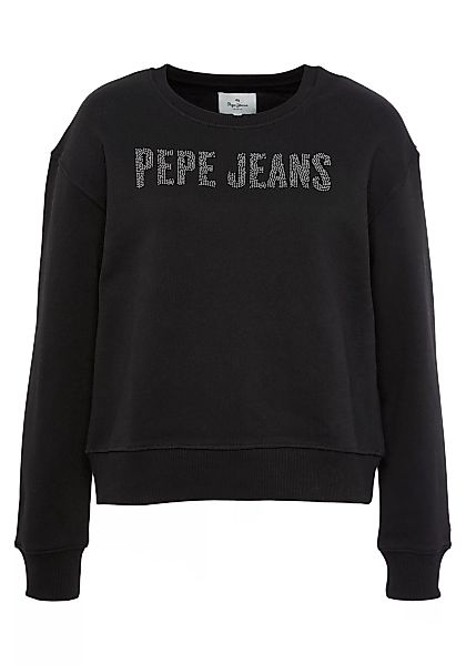 Pepe Jeans Sweatshirt "DEBBIE", mit Strassapplikation günstig online kaufen