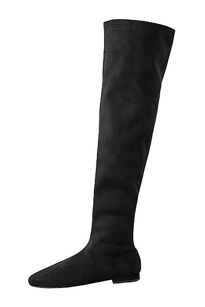 Next Forever Comfort® Flache Overknee-Sockenstiefel Stiefel (1-tlg) günstig online kaufen
