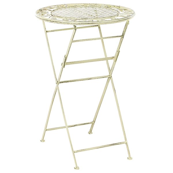 Beliani Klappbarer Tisch BIVIO Hellgrün 60x60x89 günstig online kaufen