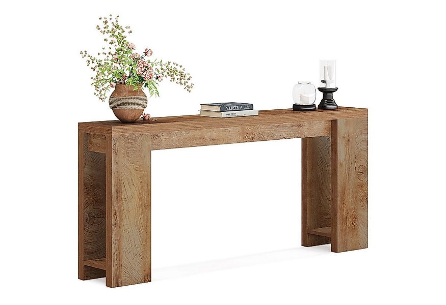 Tribesigns Konsolentisch 160 x 29.5 x 85 cm Beistelltisch Flurtisch, Sofati günstig online kaufen